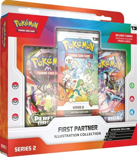 Pokemon First Partner Illustration Collection - Series 2 ( ENG ) - - Mentastore