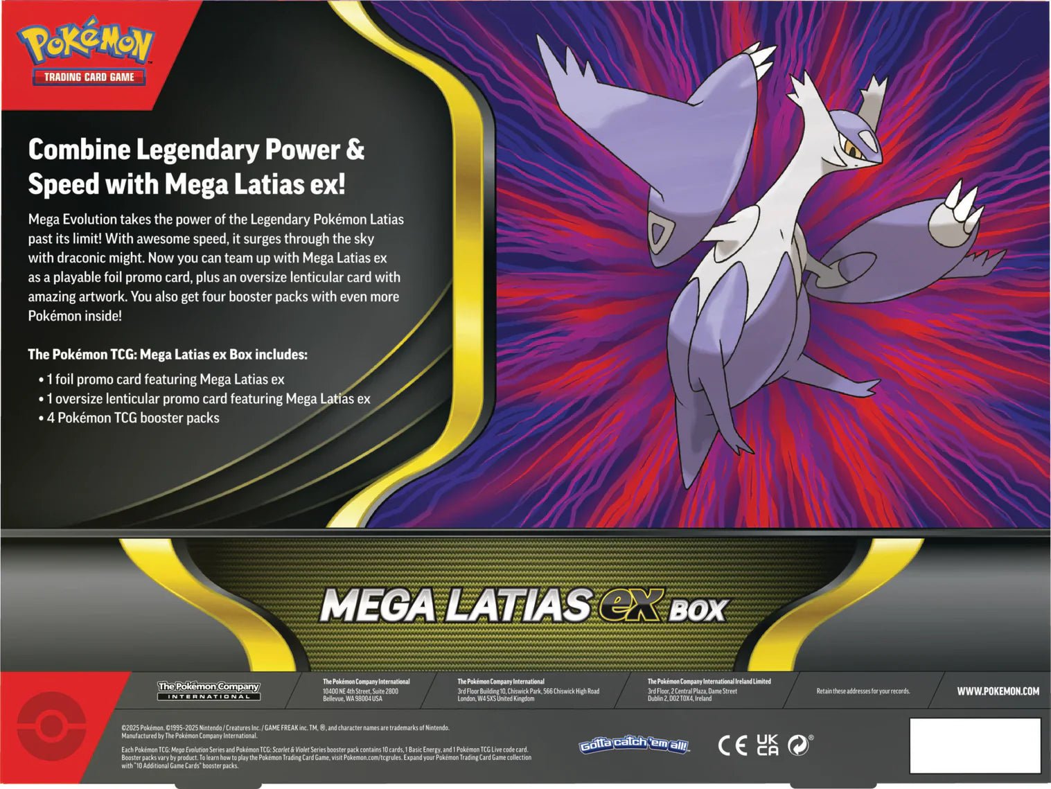 Pokémon Mega Evolution Mega Latias EX Box - Mentastore
