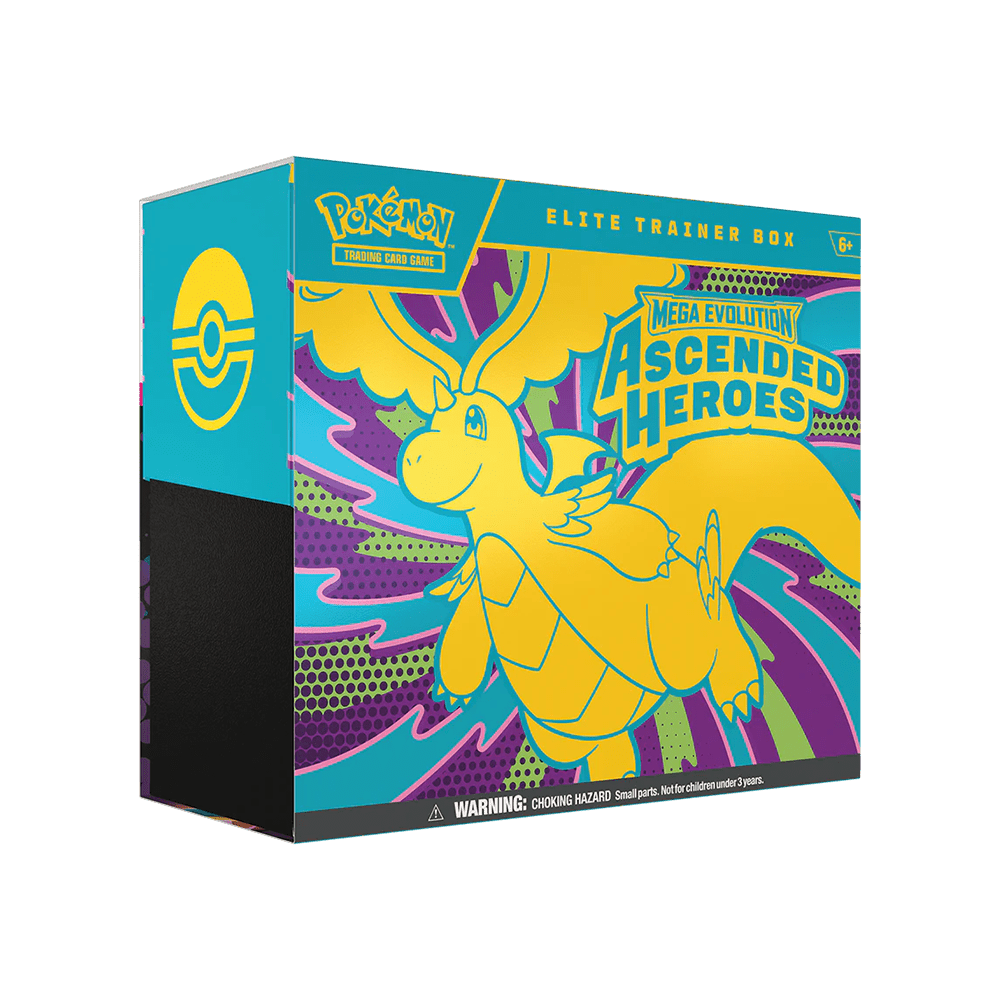 Pokémon Mega Evolutions - Ascended Heroes - Elite Trainer Box ENG - - Mentastore