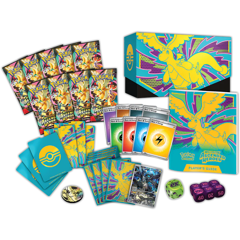 Pokémon Mega Evolutions - Ascended Heroes - Elite Trainer Box ENG - - Mentastore