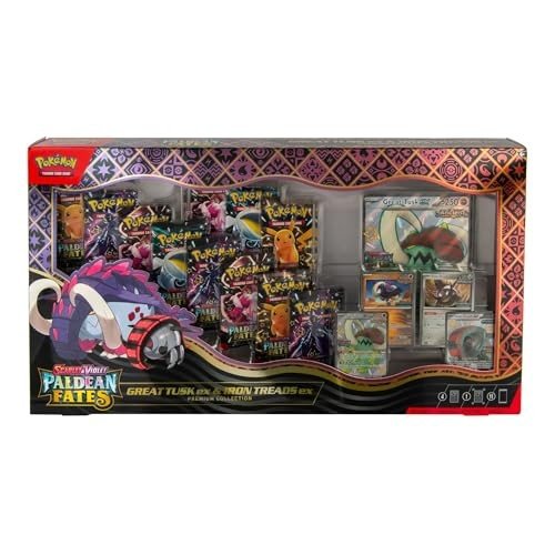 Pokémon Paldean Fates Great Tusk & Iron Treads Box (ENG) - - Mentastore