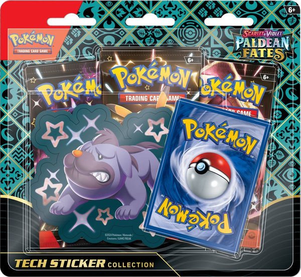 Pokémon Paldean Fates Tech Sticker Collection 1 random artwork (ENG) - - Mentastore