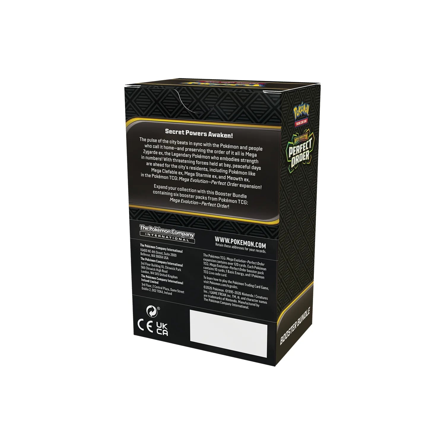 Pokémon Perfect Order Booster Bundle ( ENG ) - - Mentastore