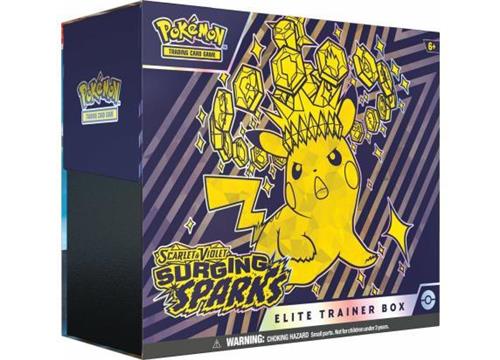 Pokémon Surging Sparks Elite trainer Box ( ENG ) - - Mentastore