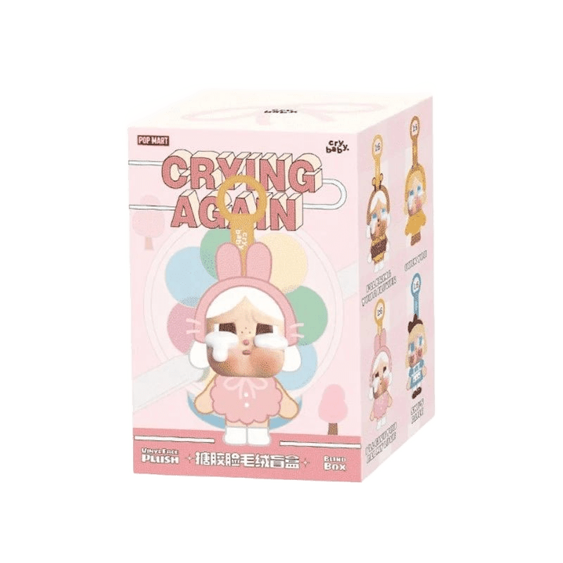 Pop Mart CRYBABY Crying Again Series - Vinyl Face Plush Blind Box - - Mentastore