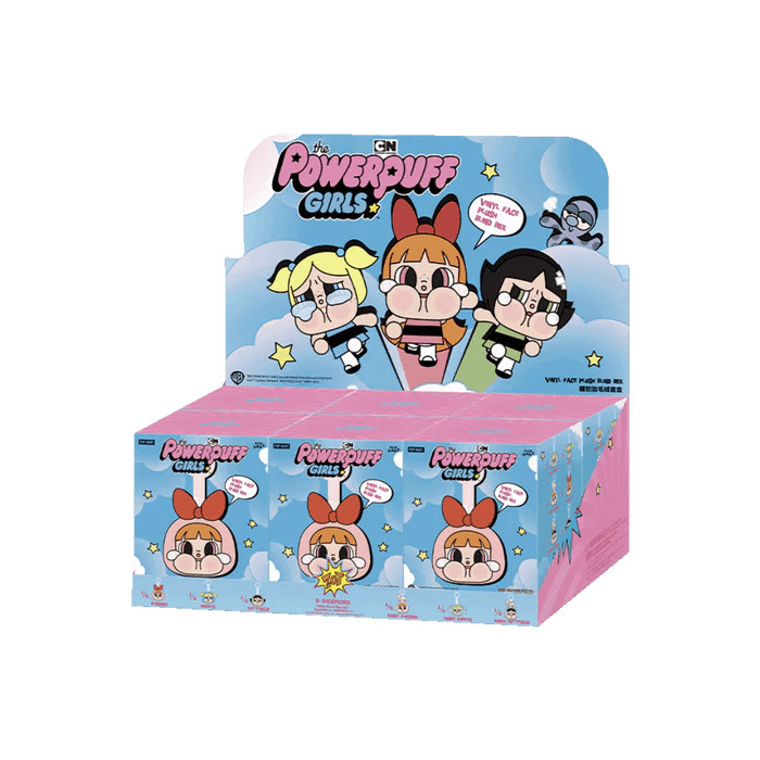 Pop Mart CryBaby x Powerpuff Girls Series Vinyl Face Plush Sealed Case - Mentastore