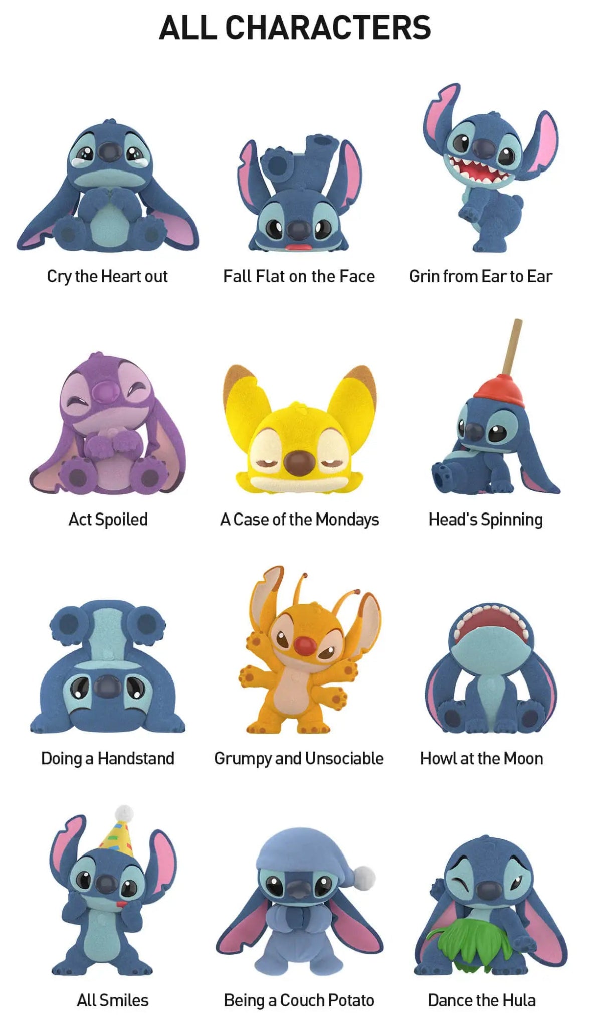 Pop Mart Disney Stitch Little Emotions Series Figure Single Blind Box - Mentastore