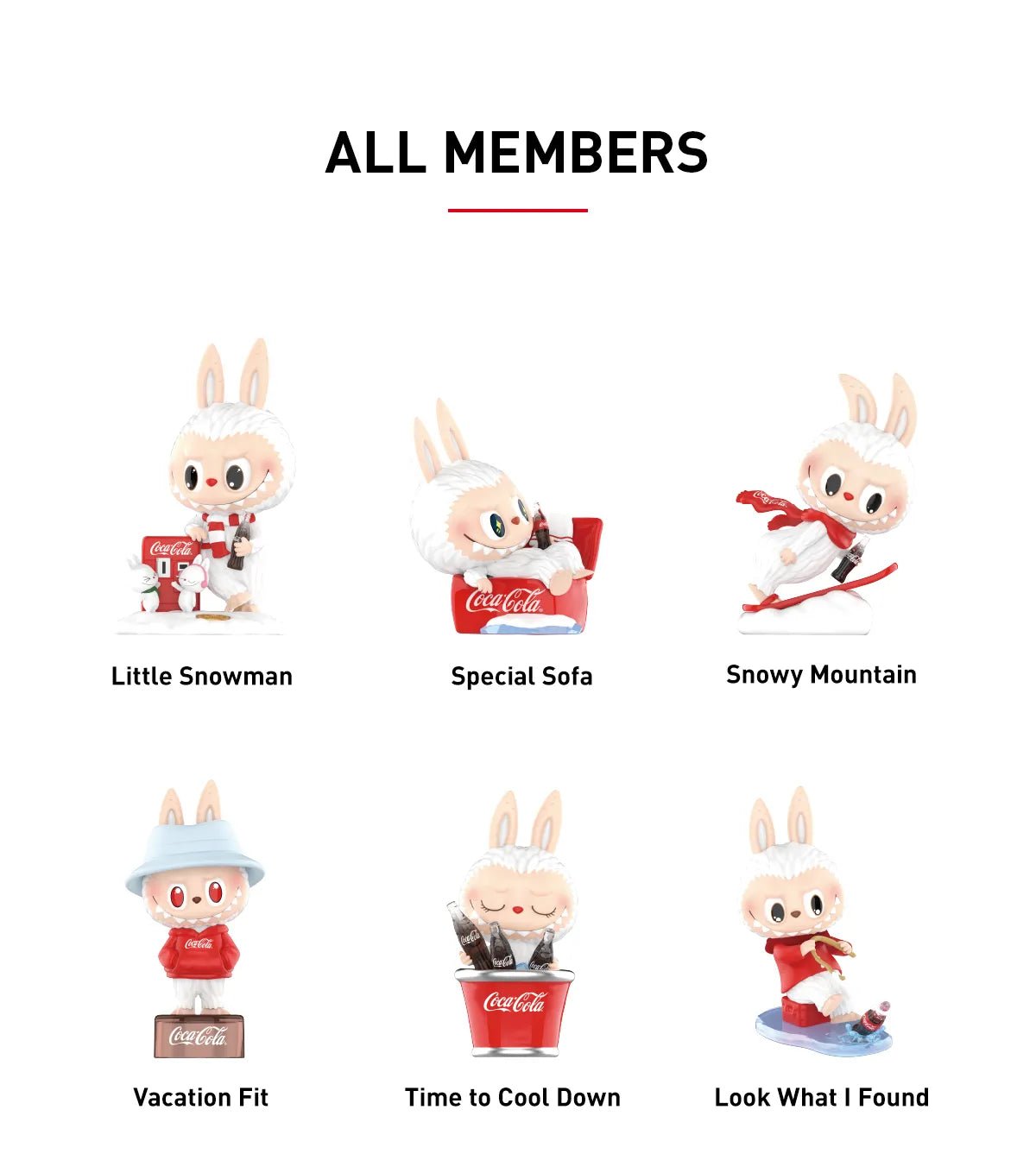 Pop Mart THE MONSTERS COCA - COLA Series Figures - Blind Box - Mentastore