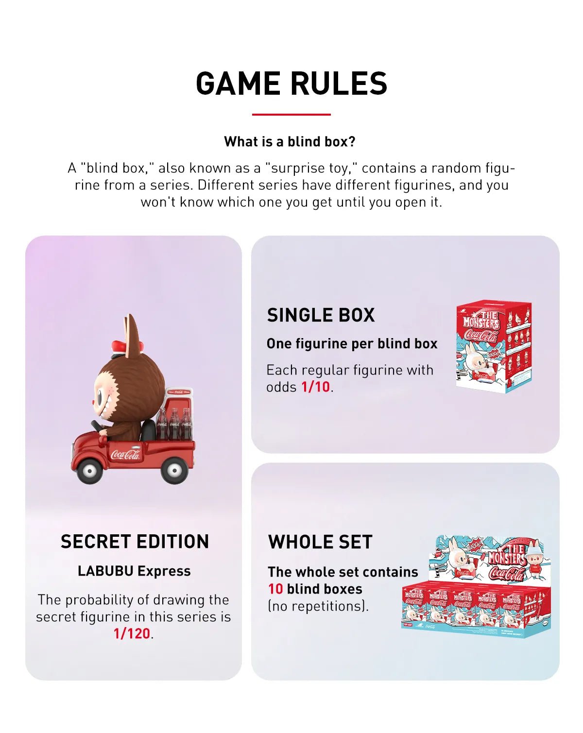 Pop Mart THE MONSTERS COCA - COLA Series Figures - Blind Box - Mentastore