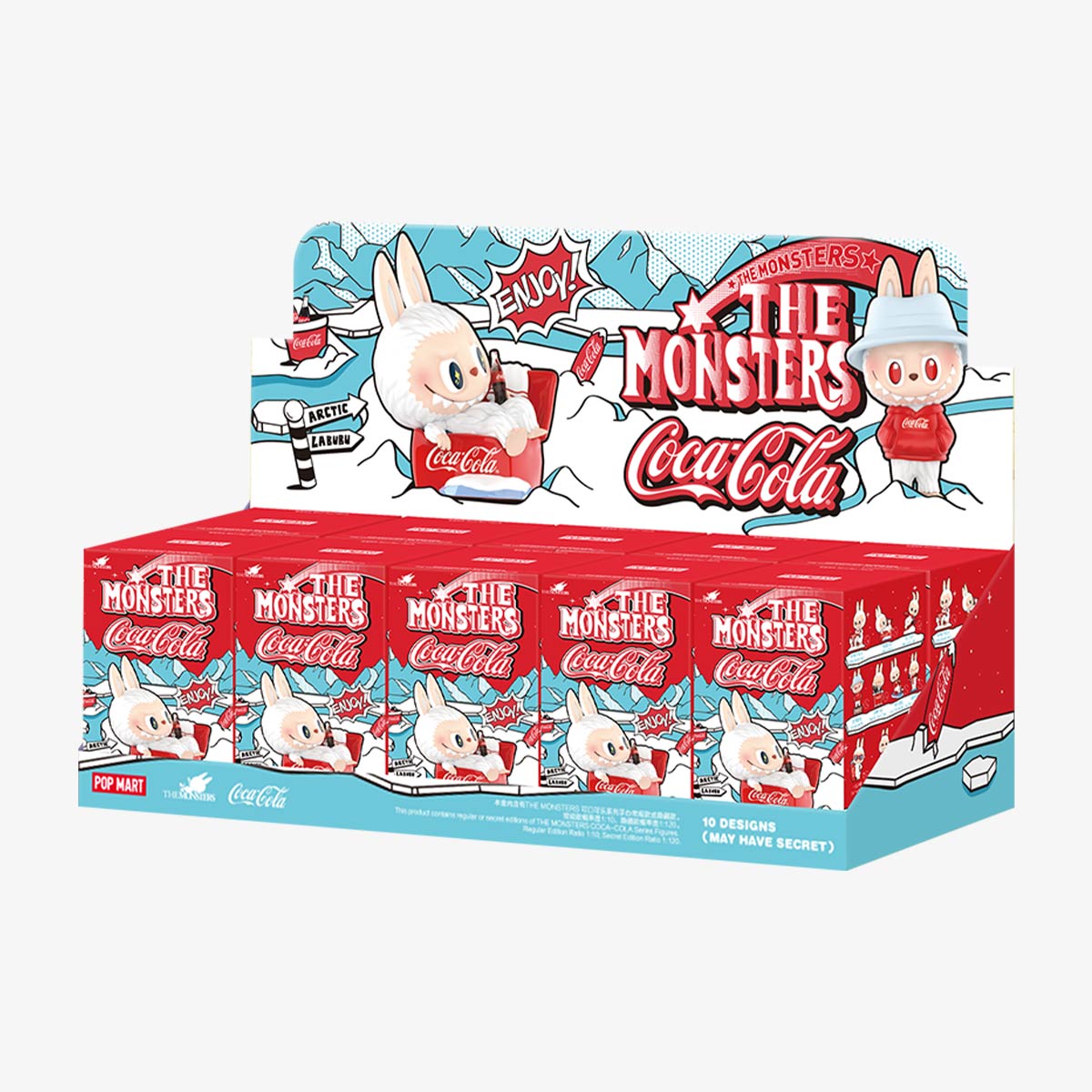 Pop Mart THE MONSTERS COCA - COLA Series Figures - Blind Box - Mentastore