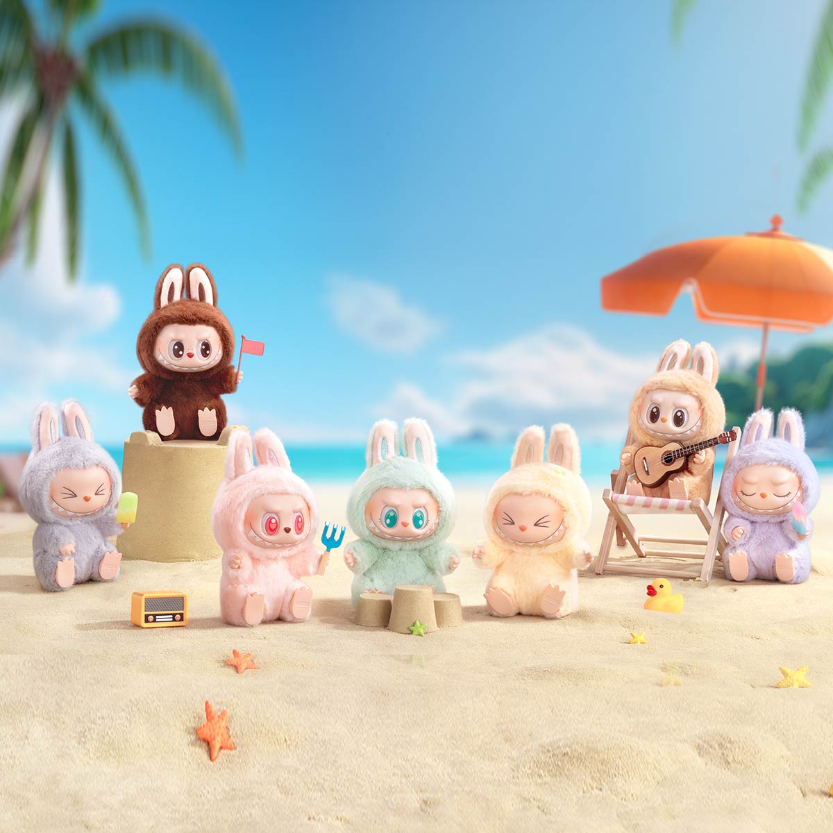 Pop Mart The Monsters Have a Seat Series - Vinyl Pluche Hanger Blind Box - Mentastore