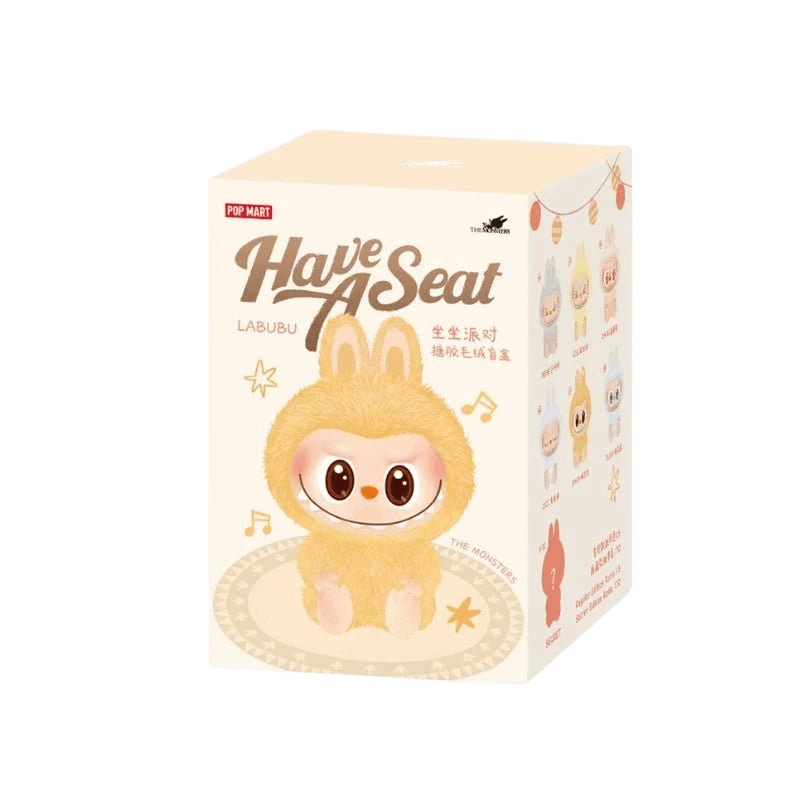 Pop Mart The Monsters Labubu Have a Seat Series - Vinyl Pluche Hanger Blind Box - - Mentastore