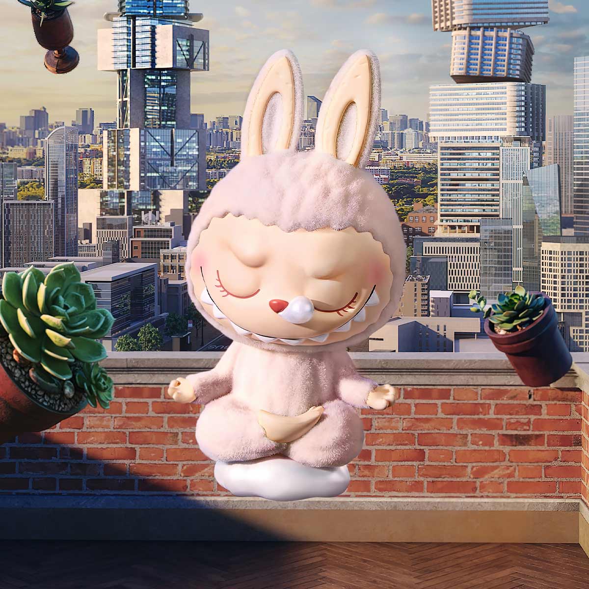 Pop Mart The Monsters Lazy Yoga - Blind Box - Mentastore