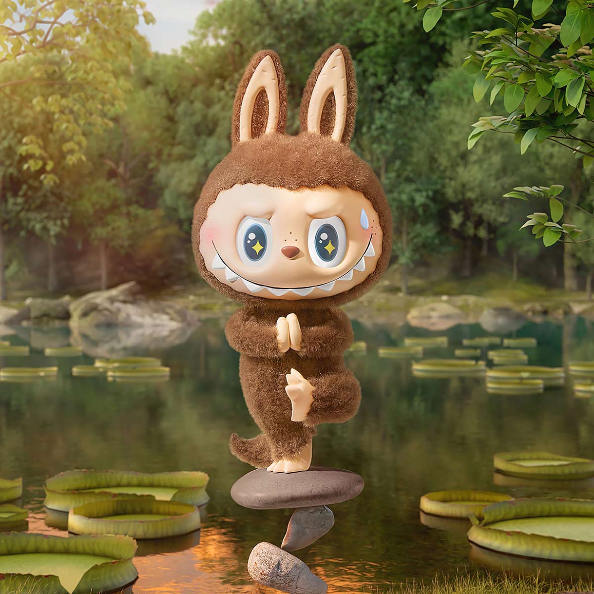 Pop Mart The Monsters Lazy Yoga - Blind Box - Mentastore