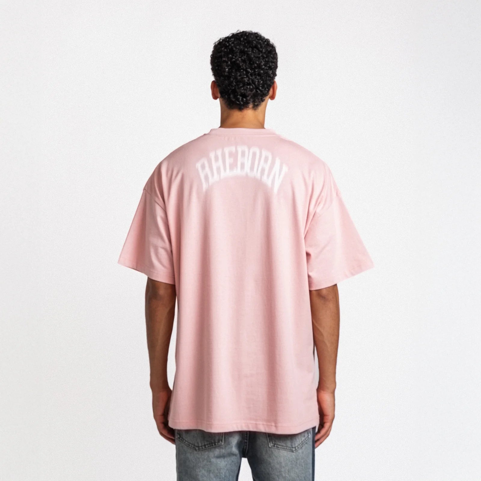 Rheborn Blurry Forever Or Never Tee - Pink - - Mentastore