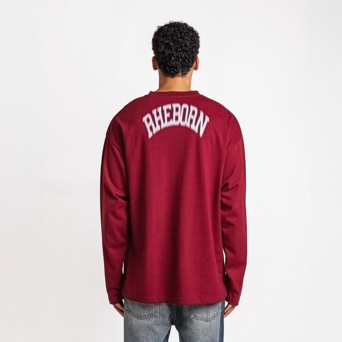 Rheborn Forever Or Never Longsleeve Burgundy - - Mentastore