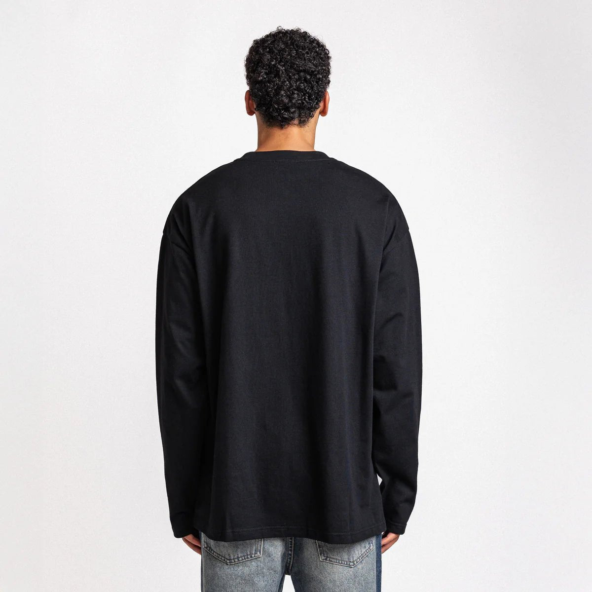 Rheborn Multi Logo Longsleeve Black - - Mentastore