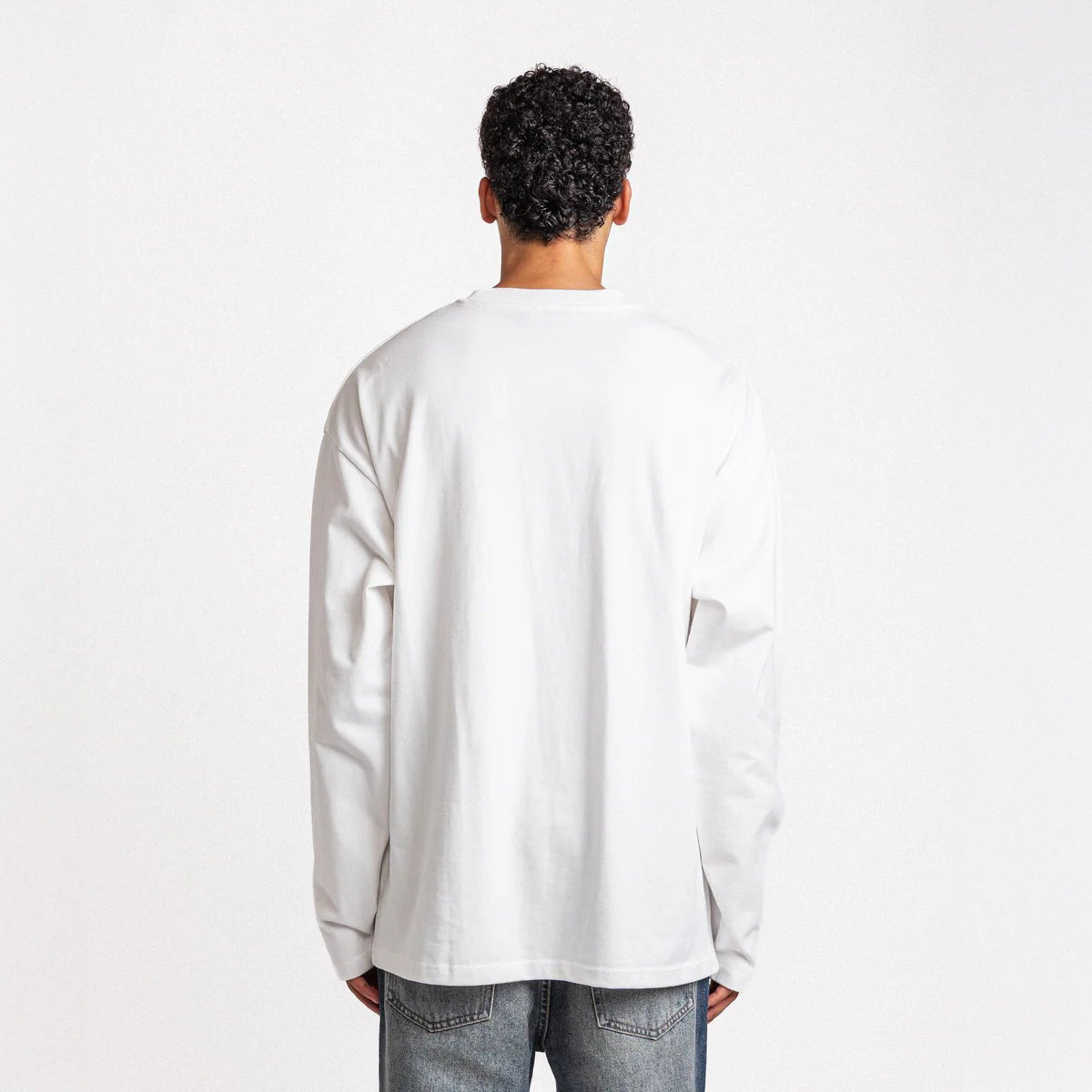 Rheborn Multi Logo Longsleeve White - - Mentastore