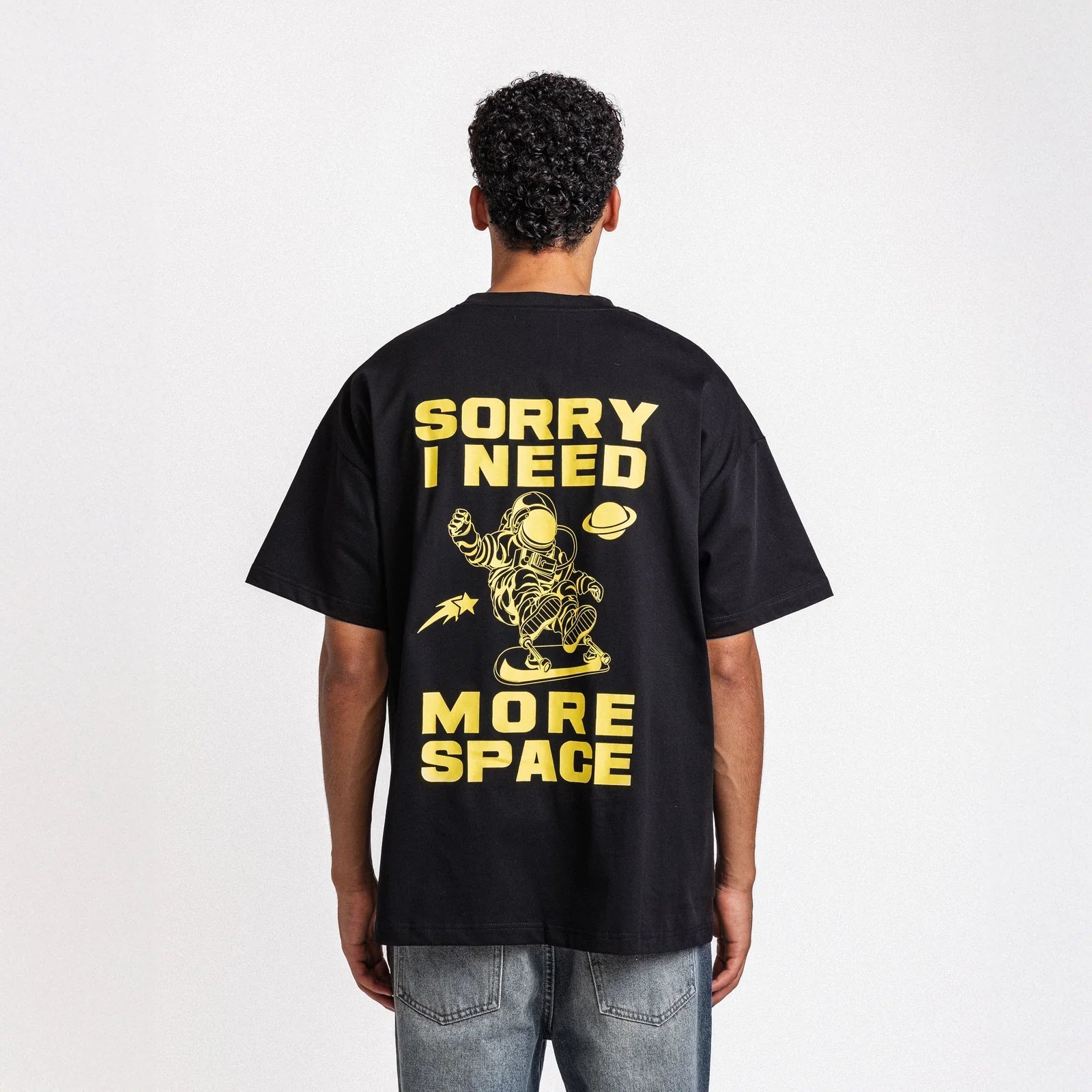 Rheborn Need More Space Tee Black - - Mentastore