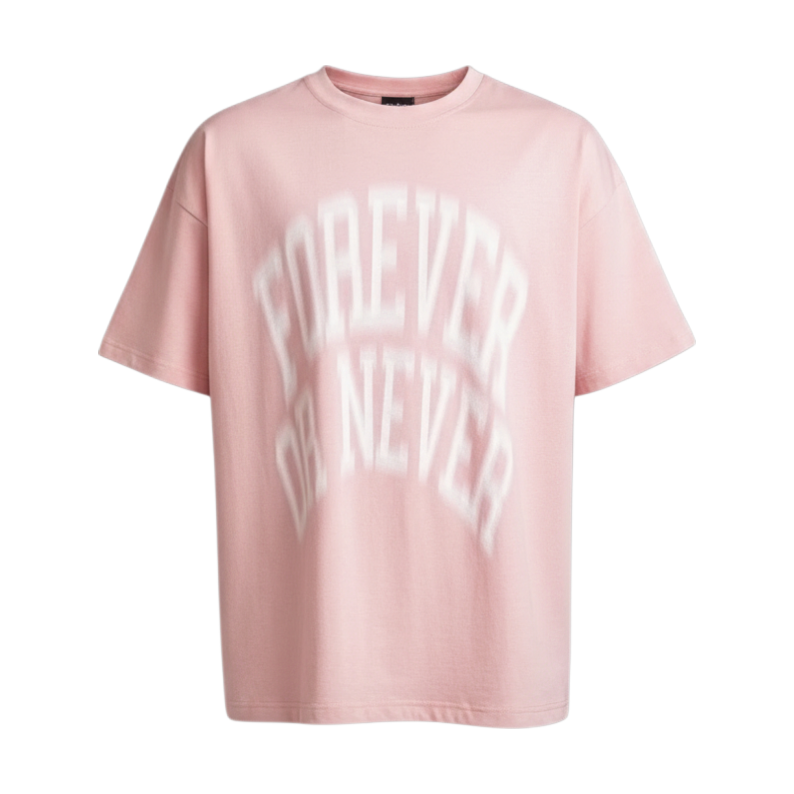 Rheborn Blurry Forever Or Never Tee - Pink
