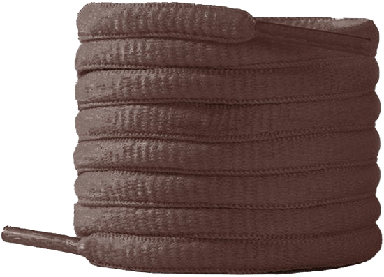 Rounded Asics Laces - Dark Brown - 120cm - - Mentastore