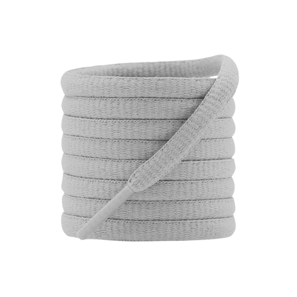 Rounded Asics Laces - Grey - 120cm - Mentastore