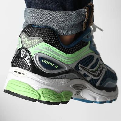Saucony ProGrid Omni 9 Blue Lime - S70739-29 - Mentastore