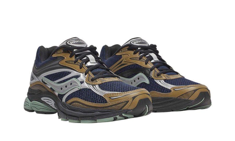 Saucony ProGrid Omni 9 Tomorrow, Meet Yesterday Pack Brown Navy - S70832-9 - Mentastore