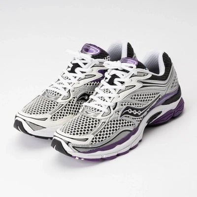 Saucony ProGrid Omni 9 White Black Silver Purple - S70739-10 - Mentastore