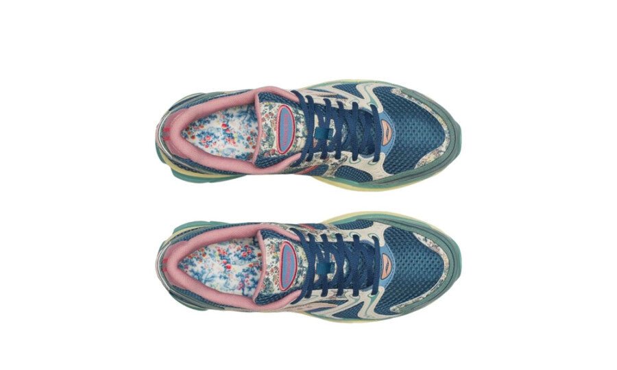 Saucony ProGrid Triumph 4 Floral Blue Beige - S71015-2 - Mentastore