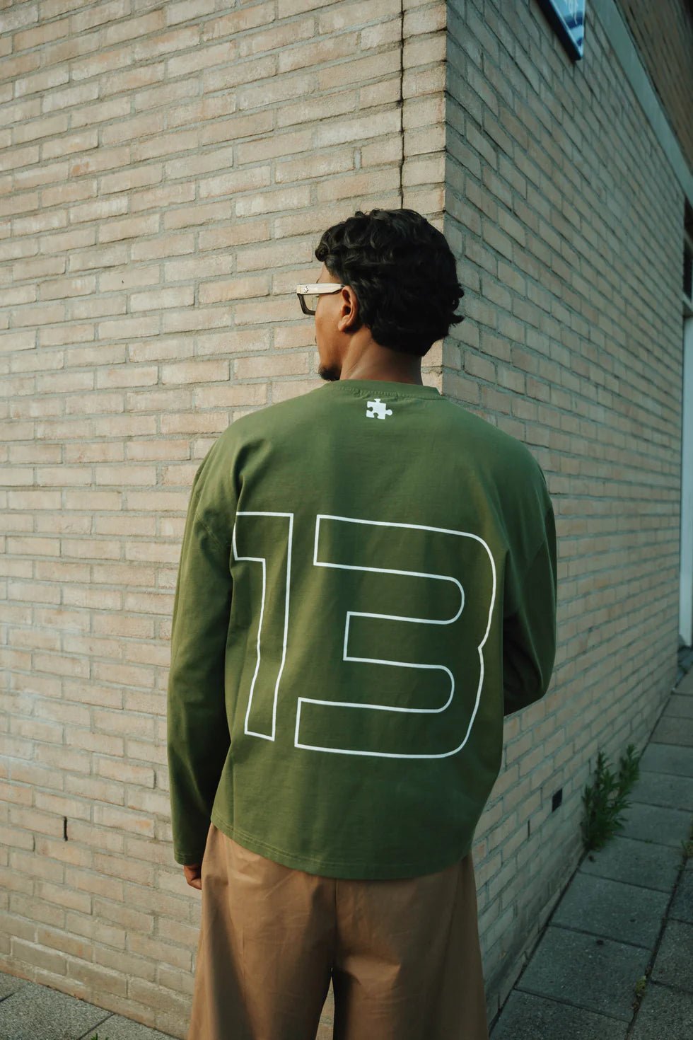 The Missing Piece - Longsleeve 3.0 (Army Green) - - Mentastore