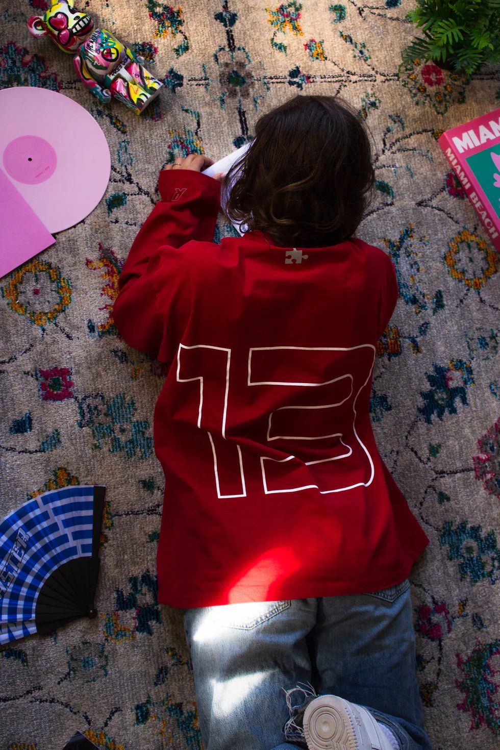 The Missing Piece - Longsleeve 3.0 (Racing Red) - - Mentastore