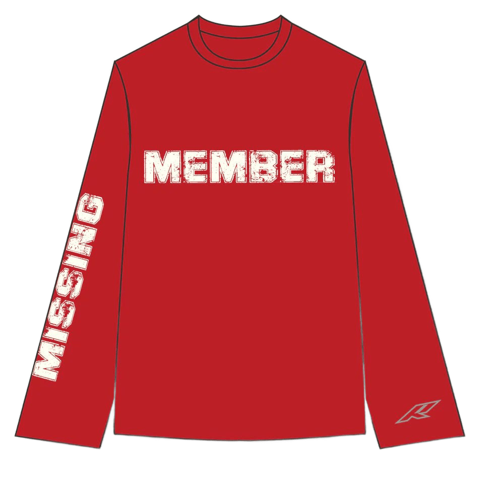 The Missing Piece - Longsleeve 3.0 (Racing Red) - - Mentastore