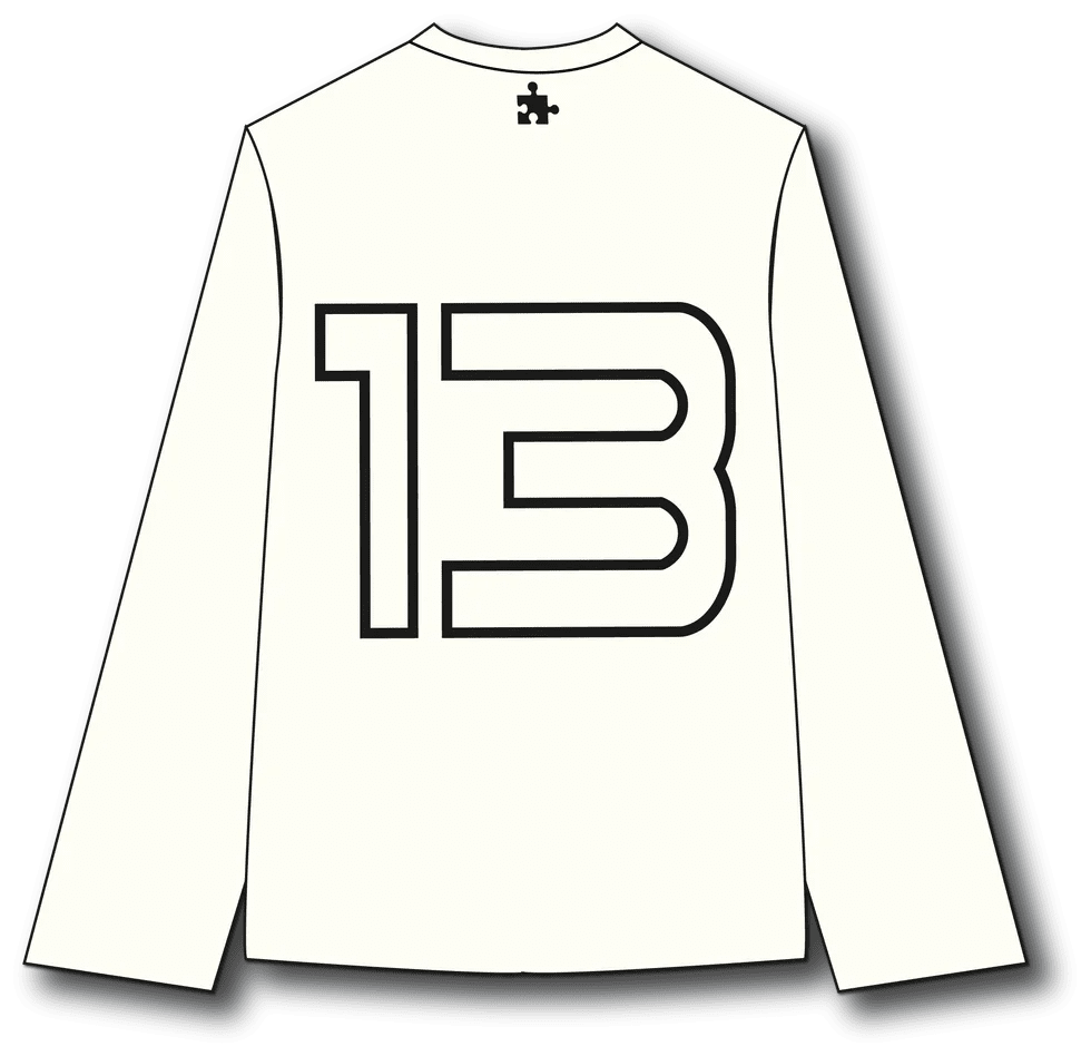 The Missing Piece - Longsleeve 3.0 (Vintage White) - - Mentastore