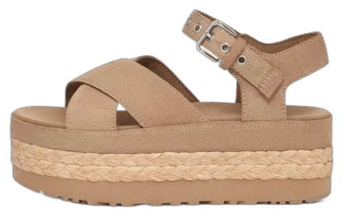 UGG Aubrey Ankle Sandal Sand (Women's) - 1152711-SAN - Mentastore