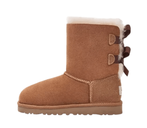 UGG Bailey Bow II Boot Chestnut (Kids) - 1017394K-CHE - Mentastore