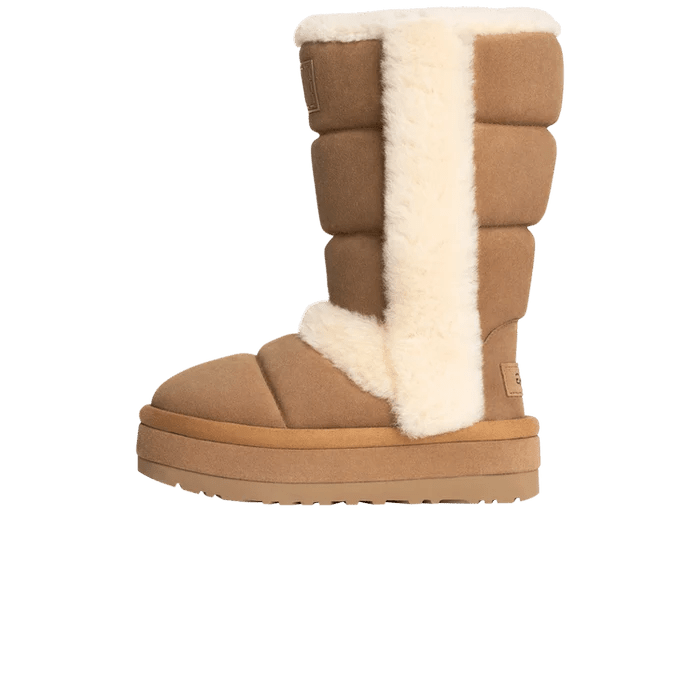 UGG Classic Chillapeak Boot Tall Chestnut (Women's) - 1145990-CHE - Mentastore