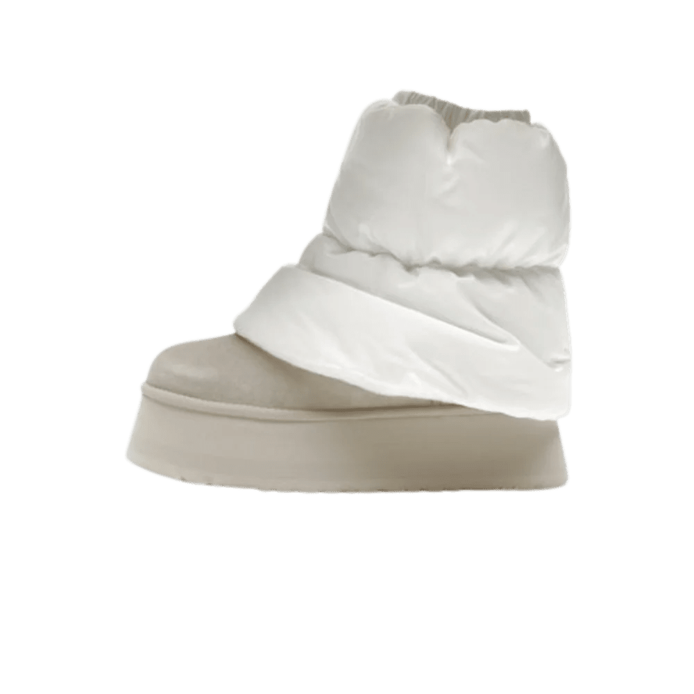UGG Classic Mini Dipper Puffer Boot White Ceramic (Women's) - 1158275-WCRM - Mentastore