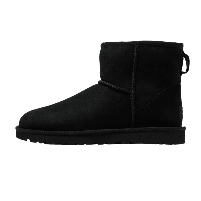 UGG Classic Mini II Boot Black (Women's) - 1016222-BLK - Mentastore
