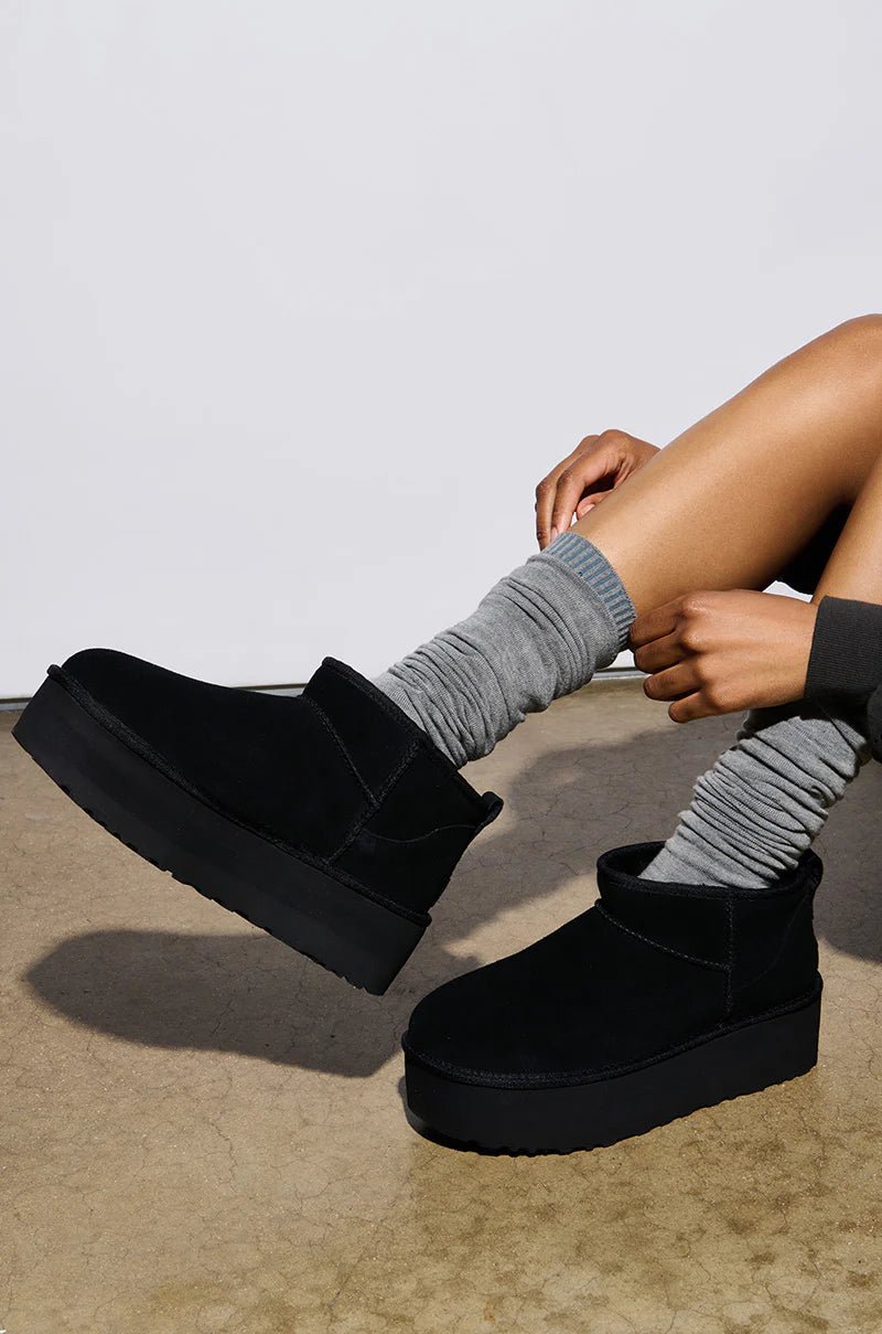 UGG Classic Ultra Mini Platform Black - 1135092 - BLK - Mentastore