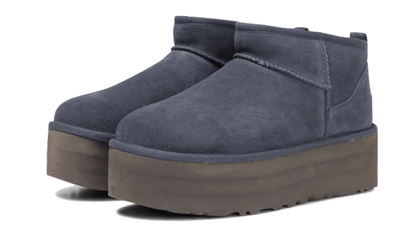 UGG Classic Ultra Mini Platform Boot Eve Blue (Women's) - 1135092-EVB - Mentastore