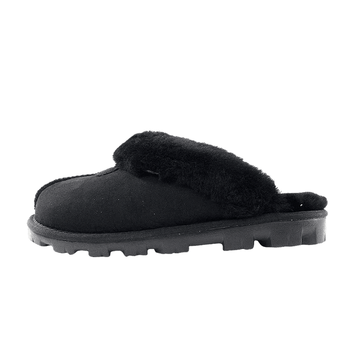 UGG Coquette Slipper Black (Women's) - 5125-BLK - Mentastore