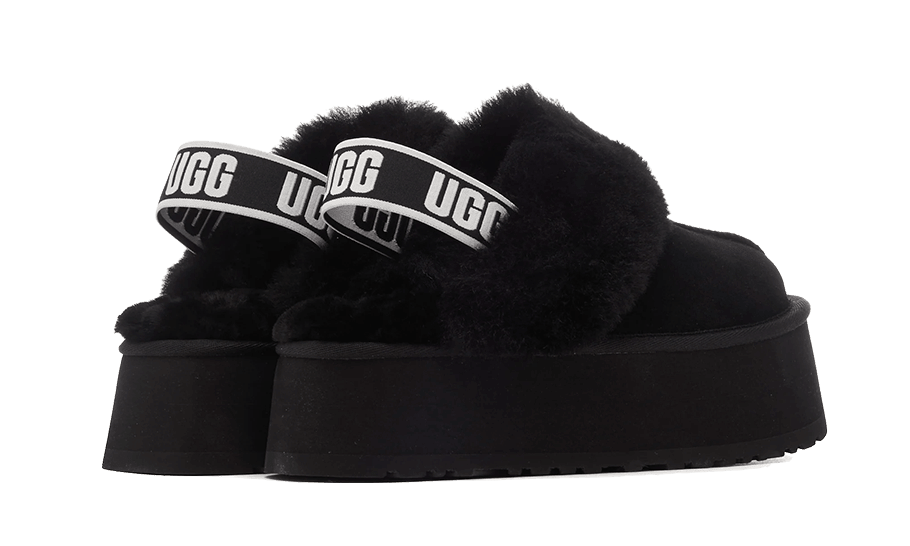 UGG Funkette Slipper Black - 1113474-BLK - Mentastore