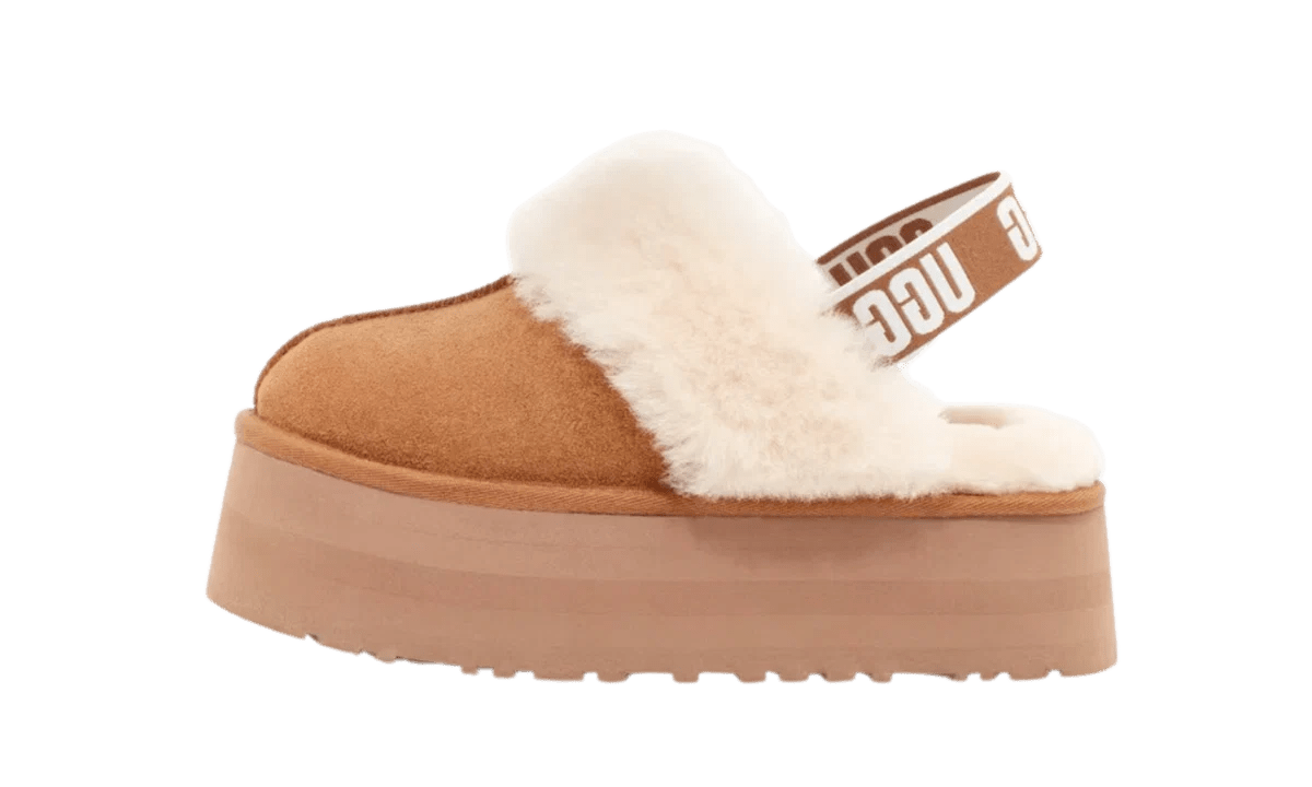 UGG Funkette Slipper Chestnut (Women's) - 1113474-CHE - Mentastore