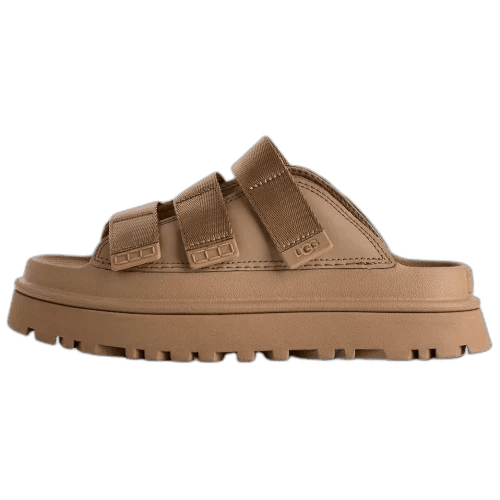 UGG GoldenGlow Slide Dark Sand (Women's) - 1167430-DND - Mentastore