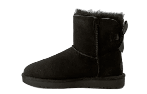 UGG Mini Bailey Bow II Black (Women's) - 1016501-BLK - Mentastore