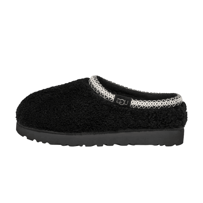 UGG Tasman Maxi Curly Slipper Black (W) - 1158356-BLK - Mentastore