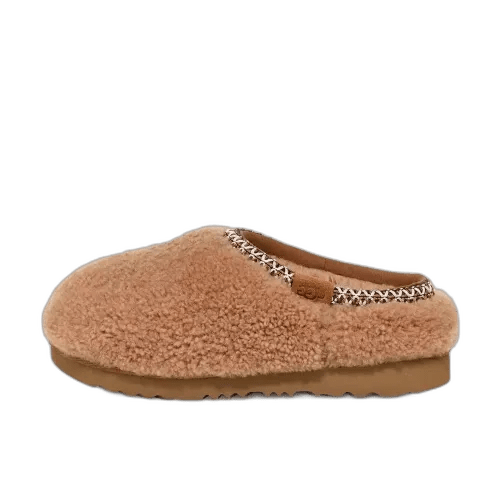 UGG Tasman Maxi Curly Slipper Chestnut (Kids) - 1158256K-CHE - Mentastore