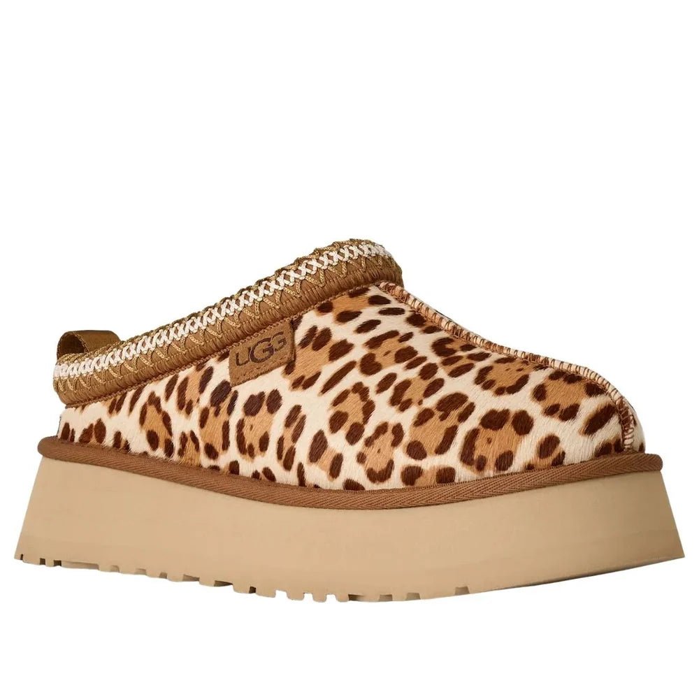UGG Tazz Plains Slipper Felicity Leopard Jasmine (W) - 1177890-FDJ - Mentastore
