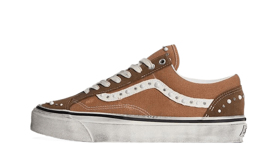 Vans LX Old Skool 36 Pearlized Pack Vintage Cocoa Brown - VN000E8VFST - Mentastore